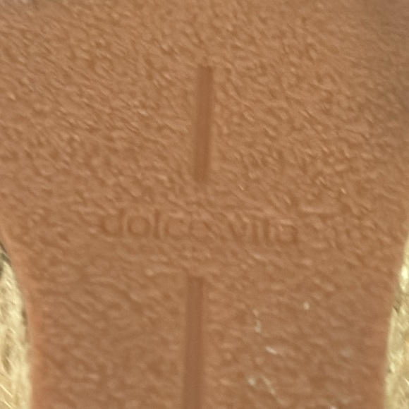 DOLCE VITA Nilton Braided Platform Wedge Espadrille Sandals sz 8.5 - Picture 7 of 8